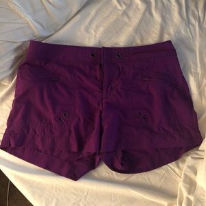 Purple Athleta Shorts